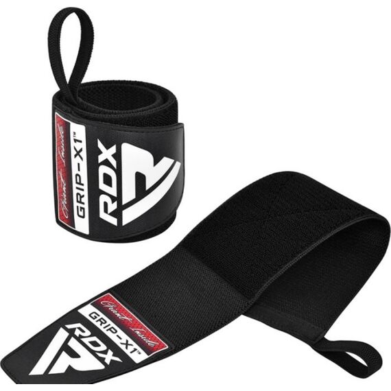 Gym Wrist Wraps W3 Full Black, Size: One Size, Colour: Schwarz, 6 image