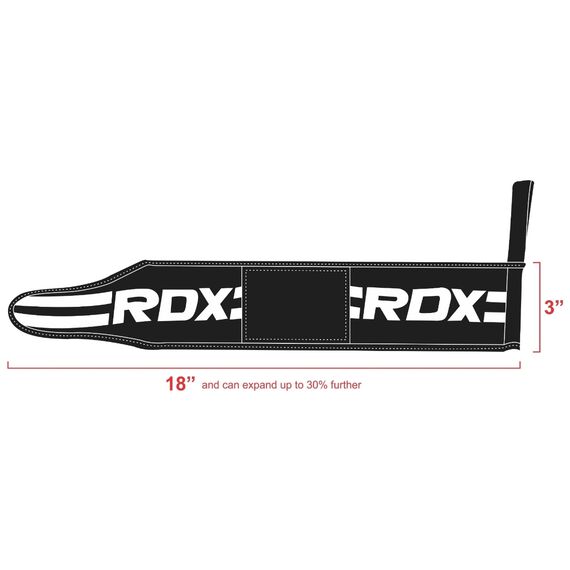 Gym Wrist Wrap Black Pro, Size: One Size, Colour: Schwarz, 2 image