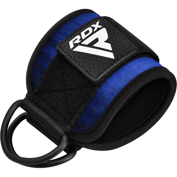 Ankle straps for cable machine – 1 pair, Size: One Size, Colour: Blue
