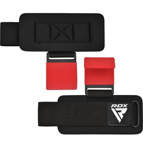 Gym Hook Strap Red Plus, Size: One Size, Colour: Rot, 8 image