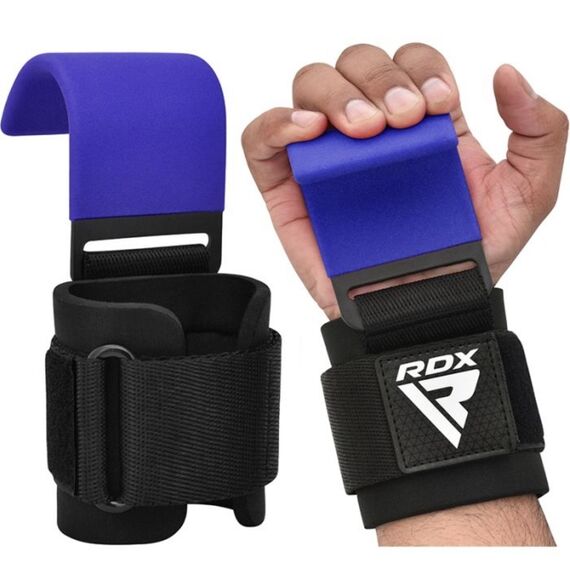 Gym Hook Strap Blue Plus, Size: One Size, Colour: Blue, 6 image
