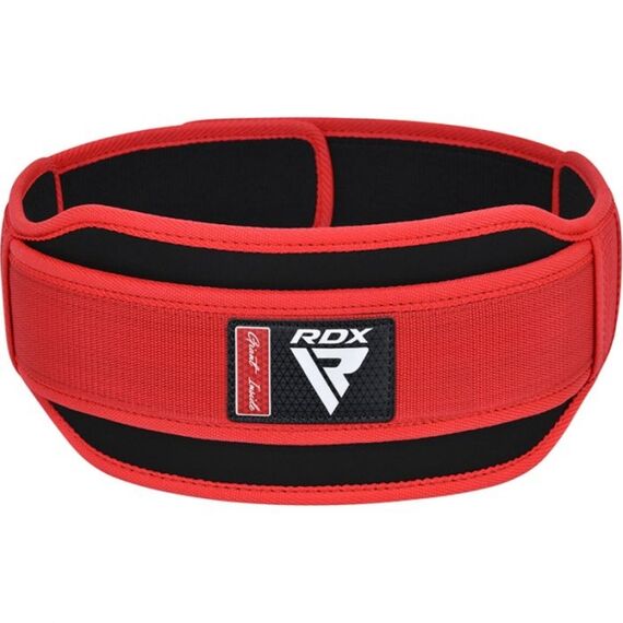 RDX RX5 Weightlifting Belt – Comfort and support for training, Size: XL, Colour: Rot, 6 image