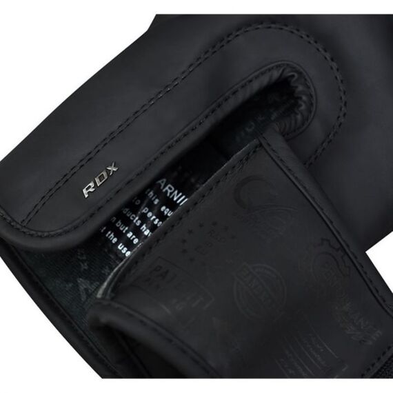 RDX F15 Boxing Gloves – Comfort and maximum protection, Colour: Schwarz, OZ: 12oz, 4 image