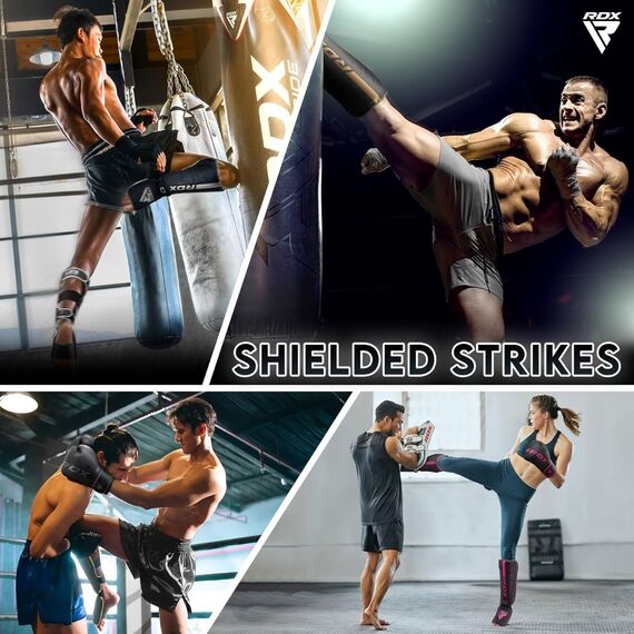 Shin Instep F6, Taglia: XL, Colore: Nero, 7 image