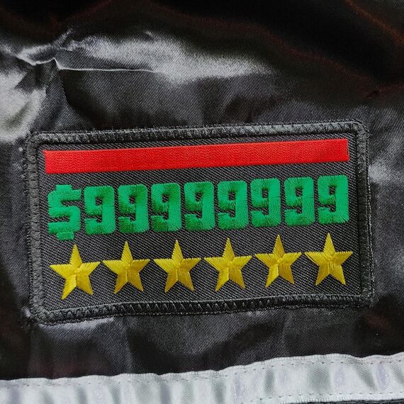 8 WEAPONS Muay Thai Shorts West Coast Green L, Taglia: L, Colore: Verde , 4 image