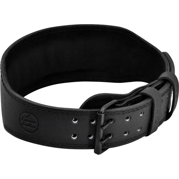 RDX 4 Inch Padded Leather Weightlifting Fitness Gym Belt, Size: L, Colour: Schwarz, 2 image