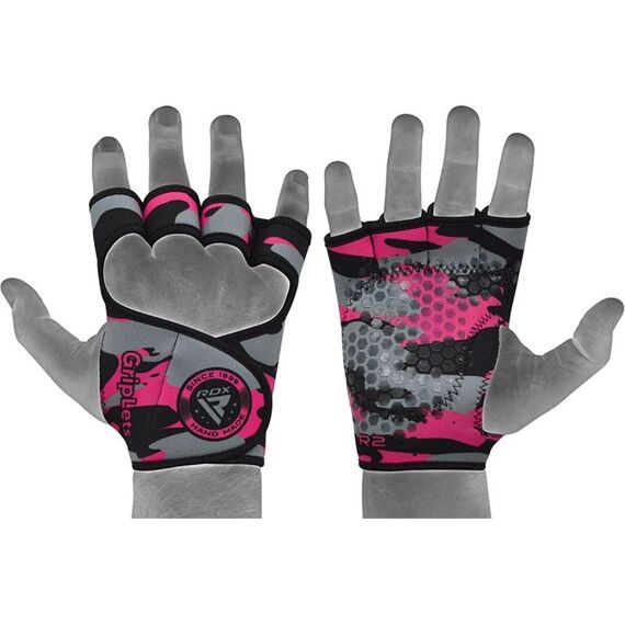 Gewichtheberhandschuhe, Farbe: Rosa, Grösse : XS-S