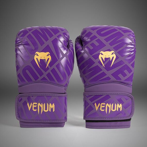 Venum Gants de Boxe Contender 1.5 XT Violet Foncé 10OZ, Couleur: Violet, OZ: 10oz, 2 image
