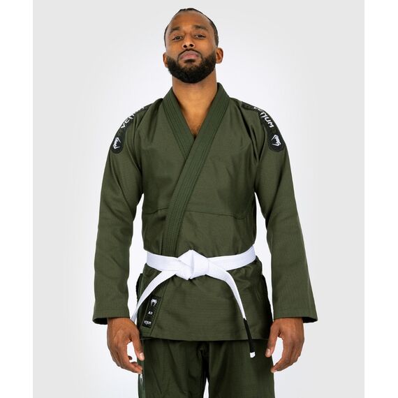 Venum First Kimono BJJ Kaki A1, Colore: Khaki, Taglia (Kimono): A1 159-163 cm