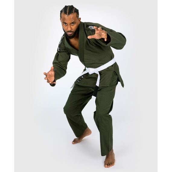 Venum First Kimono BJJ Kaki A4, Colore: Khaki, Taglia (Kimono): A4 192 cm, 3 image