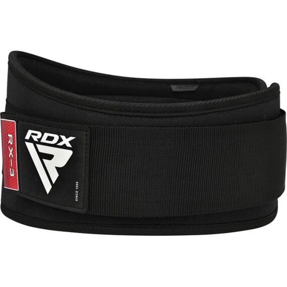 Cintura da Sollevamento Pesi RDX RX3 Eva Curve Nera – L, Taglia: L, Colore: Nero, 5 image