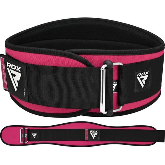 RDX RX3 Eva Curve Weightlifting Belt Pink – M, Size: M, Colour: Rosa