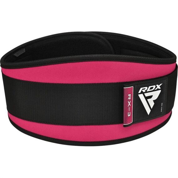 RDX RX3 Eva Curve Weightlifting Belt Pink – M, Size: M, Colour: Rosa, 3 image