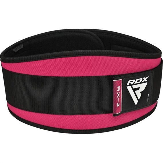 RDX RX3 Eva Curve Weightlifting Belt Pink – XS, Size: XS, Colour: Rosa, 3 image