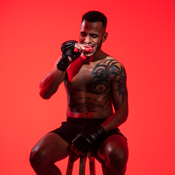 OPRO Self-Fit UFC Zahnschutz Bronze Erwachsene – Rot, Bekleidungsgrösse: One Size, Farbe: Rot, 2 image