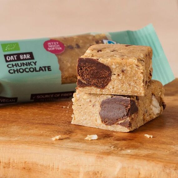 Barre Flocons d'avoine Bio Naturally Pam (lot de 12) | Chocolat, 2 image