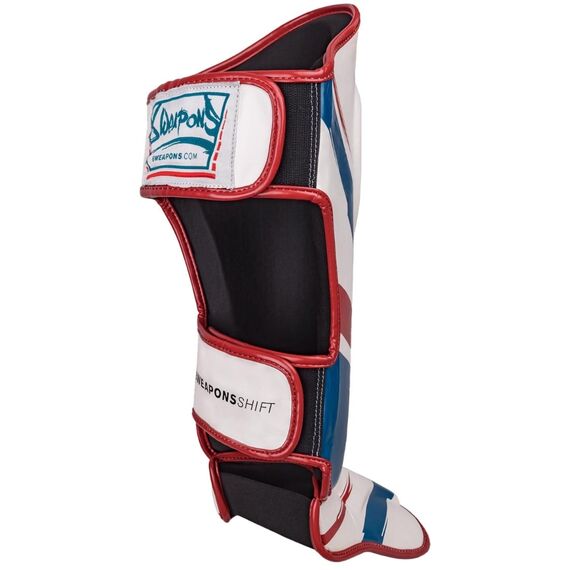 Protège-tibias  - Shift, Taille: M, Couleur: Blanc, 2 image