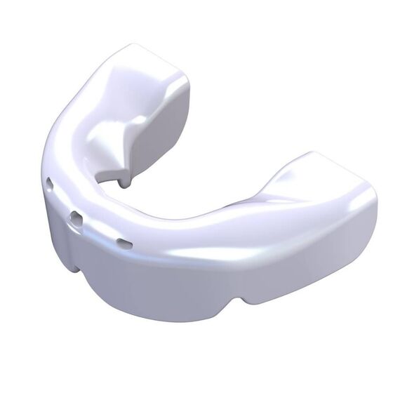 OPRO Protège-dents Gold Braces Inférieur Perle, Taille: Taille unique, Couleur: Blanc