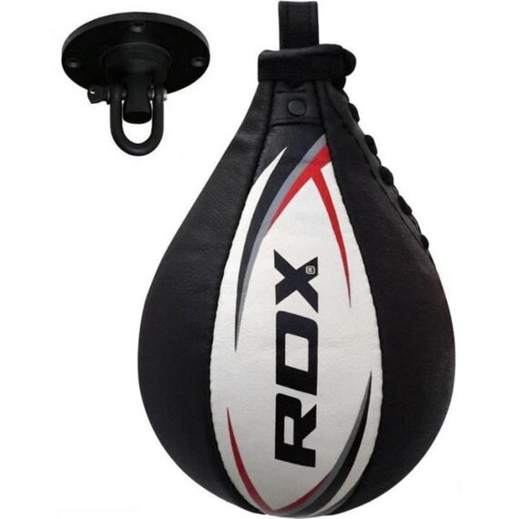 RDX S2 Boxing Training Speed Bag, Taille: Taille unique, Couleur: Noir