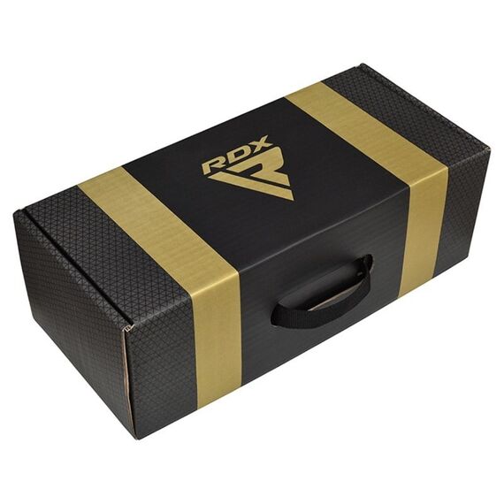 RDX Mark Pro Sparring Boxing Gloves – Tri Lira 2, Colore: Oro , OZ: 12oz, 6 image