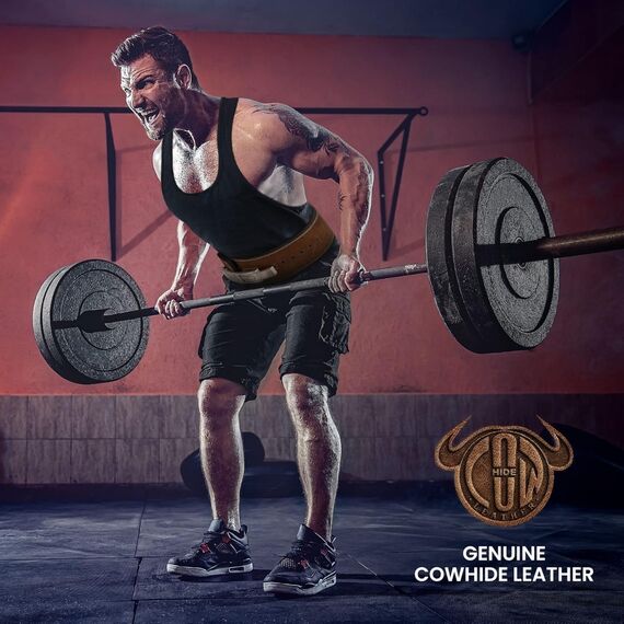 Belt Pro Liver Buckle Black Leather-L, Taglia: S, Colore: Marrone , 4 image