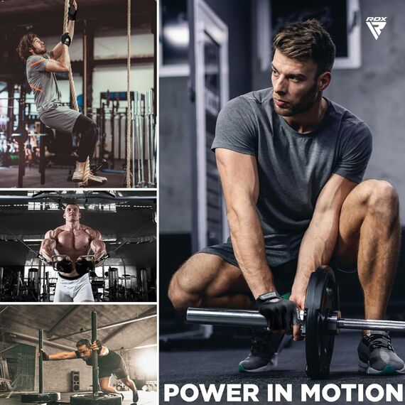 Gym Weight Lifting Gloves T1, Taglia: XL, Colore: Grigio, 5 image