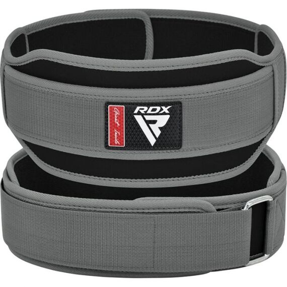 Weightlifting Belt RX5, Taglia: L, Colore: Grigio