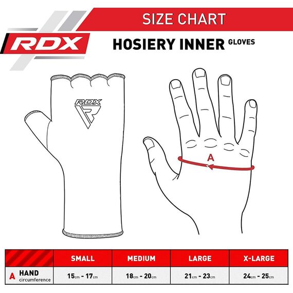 RDX Inner Gloves, Size: L, Colour: Schwarz, 2 image