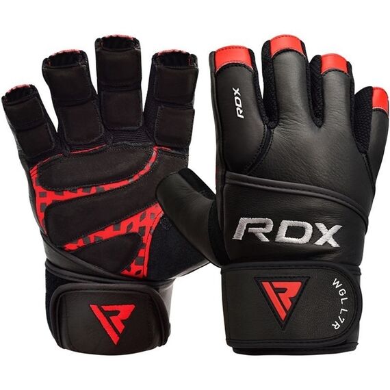 Gym Glove Micro Red/Black Plus-M, Size: M, Colour: Schwarz