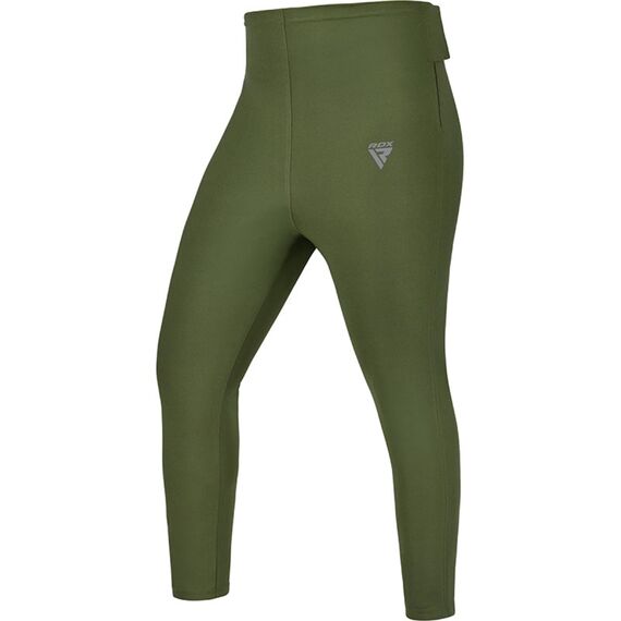 Women's sweat leggings, Taglia: S, Colore: Khaki
