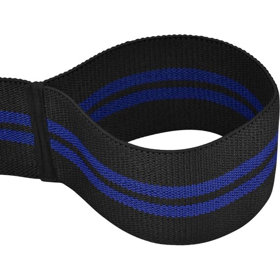 Bandes de genoux pour musculation et d'haltérophilie, Taille: Taille unique, Couleur: Bleu, 7 image