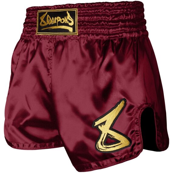 8 Weapons Strike Shorts, Taglia: S, Colore: Rosso 