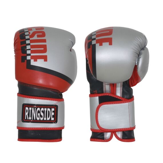 Ringside Bullet Sparring Glove, Colore: Argento, OZ: 16oz