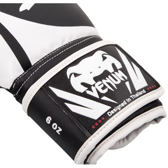 Venum Challenger 2.0 Kids Boxing Gloves - Black/White, Colour: Schwarz, OZ: 6oz, 3 image