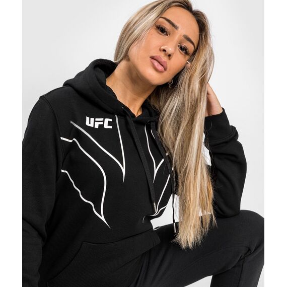 UFC Fight Night 2.0 Replica Women's Hoodie, Taglia: L, Colore: Nero, 4 image