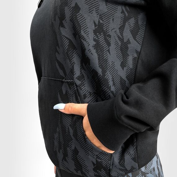 UFC Authentic Fight Week Women's Pullover Hoodie, Colour: Schwarz, Size: L, 2 image