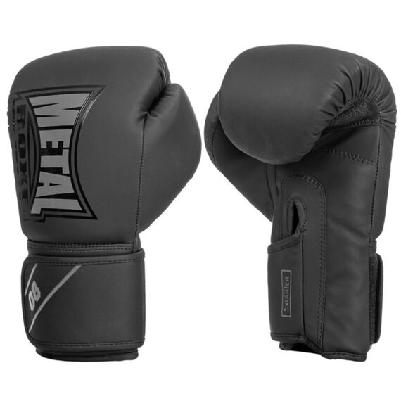 Starter Boxing Gloves – Ideal for Combat Sports Beginners, Colore: Nero, OZ: 10oz