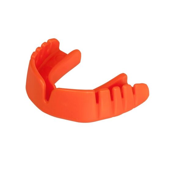 OPRO Snap-Fit Protège-dents Junior – Orange fluo, Taille: Taille unique, Couleur: Orange