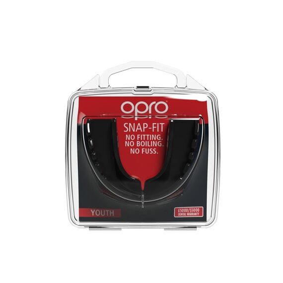 OPRO Snap-Fit Junior Mouthguard – Clear, Size: One Size, Colour: Weiss, 2 image