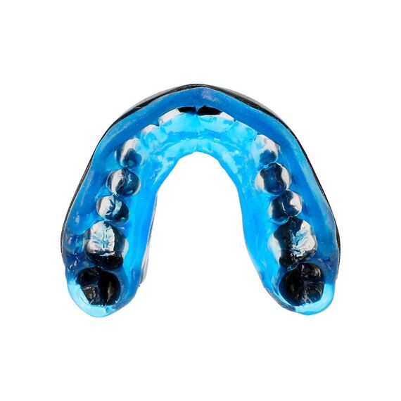 Shock Doctor Gel Max Mouthguard Blue/Black Adult, Size: One Size, Colour: Blue, 3 image
