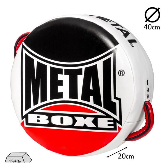 Metal Boxe Round Punch Diamètre 40Cm, Taille: Taille unique, Couleur: Blanc, 3 image