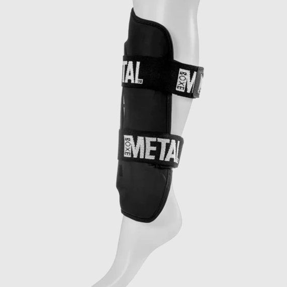 Shin Guards with Removable Foot Protection, Taglia: S, Colore: Nero, 3 image