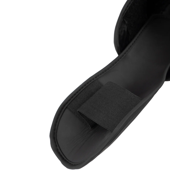 Shin Guards with Removable Foot Protection, Taglia: S, Colore: Nero, 6 image