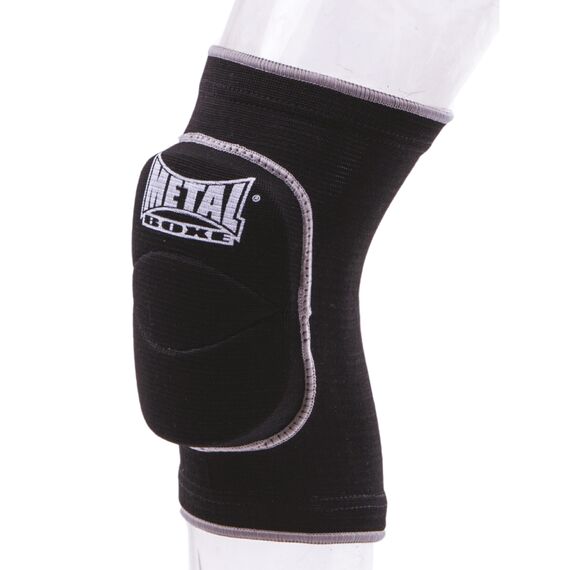 Metal Boxe Genouillere Jr, Colour: Schwarz, Size: S-M