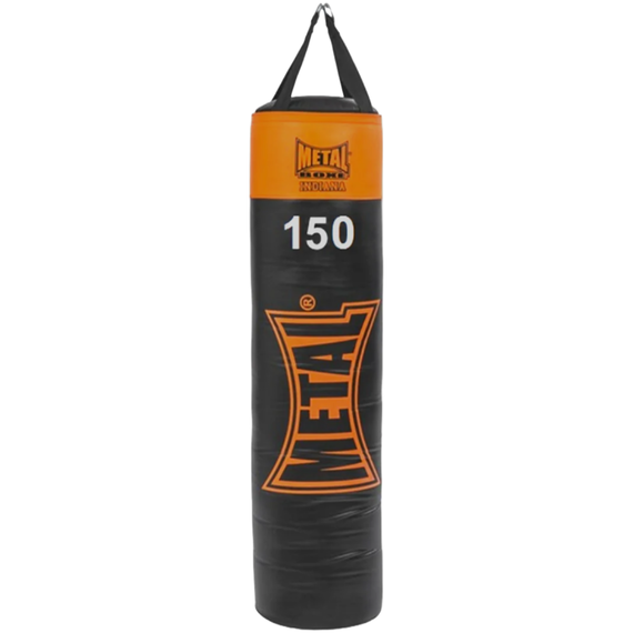 Metal Boxe Punching Bag Indiana 150, Colour: Schwarz, Additional Weight: 36 kg, Length: 1.5m