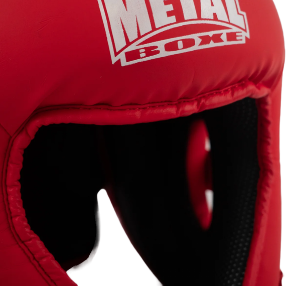 Metal Boxe Casque Competition Rouge Junior, Bekleidungsgrösse: One Size, Farbe: Rot, 6 image