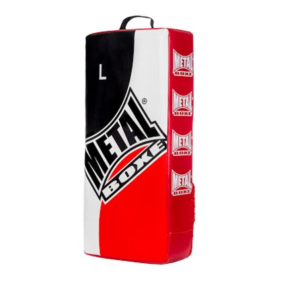 Metal Boxe Bouclier De Frappe Droit L, Size: L, Colour: Rot