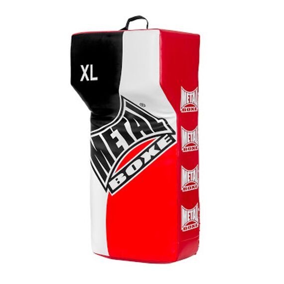 Metal Boxe Bouclier De Frappe Droit Xl, Taille: XL, Couleur: Rouge