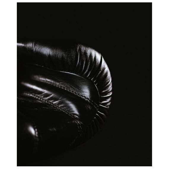 Omega Leather Boxing Gloves, Colore: Nero, OZ: 10oz, 4 image