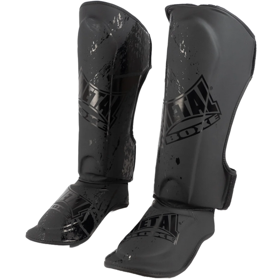 Metal Boxe Protège-Tibia Et Pied Blade S, Couleur: Noir, Taille ne pas utiliser: S